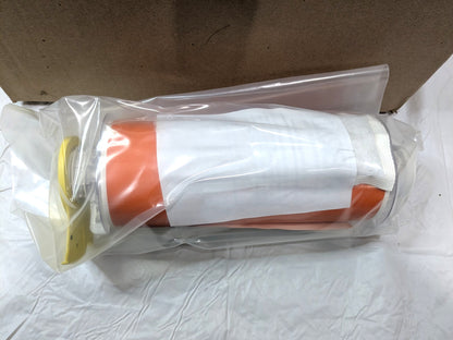 Brady Permanent Acrylic Orange Vinyl Label for BBP85 Printer 8" X 50 Ft 13556