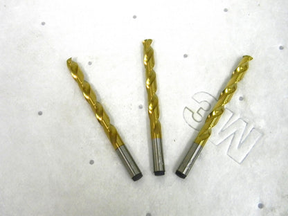 Viking Drill & Tool Cobalt TIN Jobber Length Drill 7/16 135º Qty.3 79840