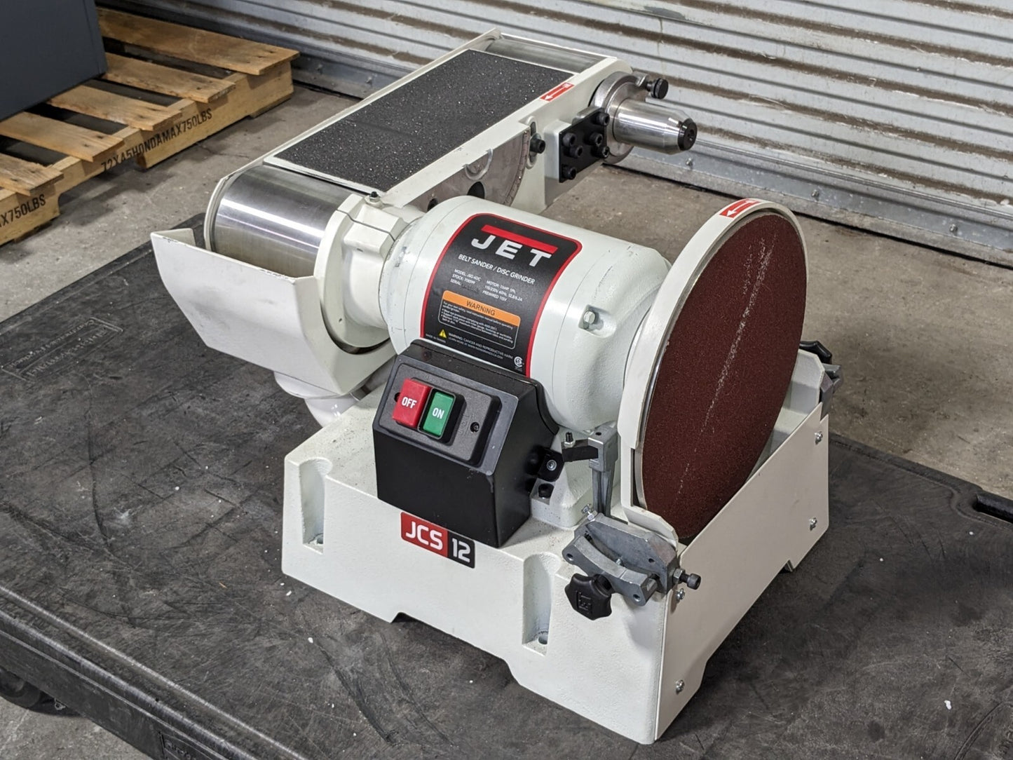 Jet Combination Belt Sander / Disc Grinder w/ Stand 1.5 HP 115v Parts / Repair