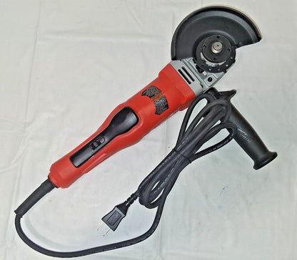 Milwaukee Tool Corded 4-1/2" Small Angle Grinder Paddle No-lock 11 Amp 6142-31