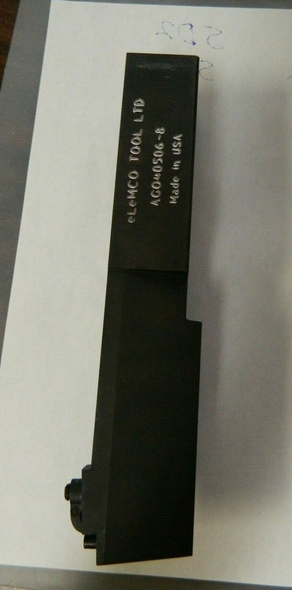 Elemco Tools Right Hand Special Relief Indexable Grooving Bar AG040506-8