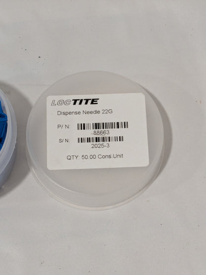 Loctite Tapered Dispense Tip Blue 22 Gauge 50/PK 88663