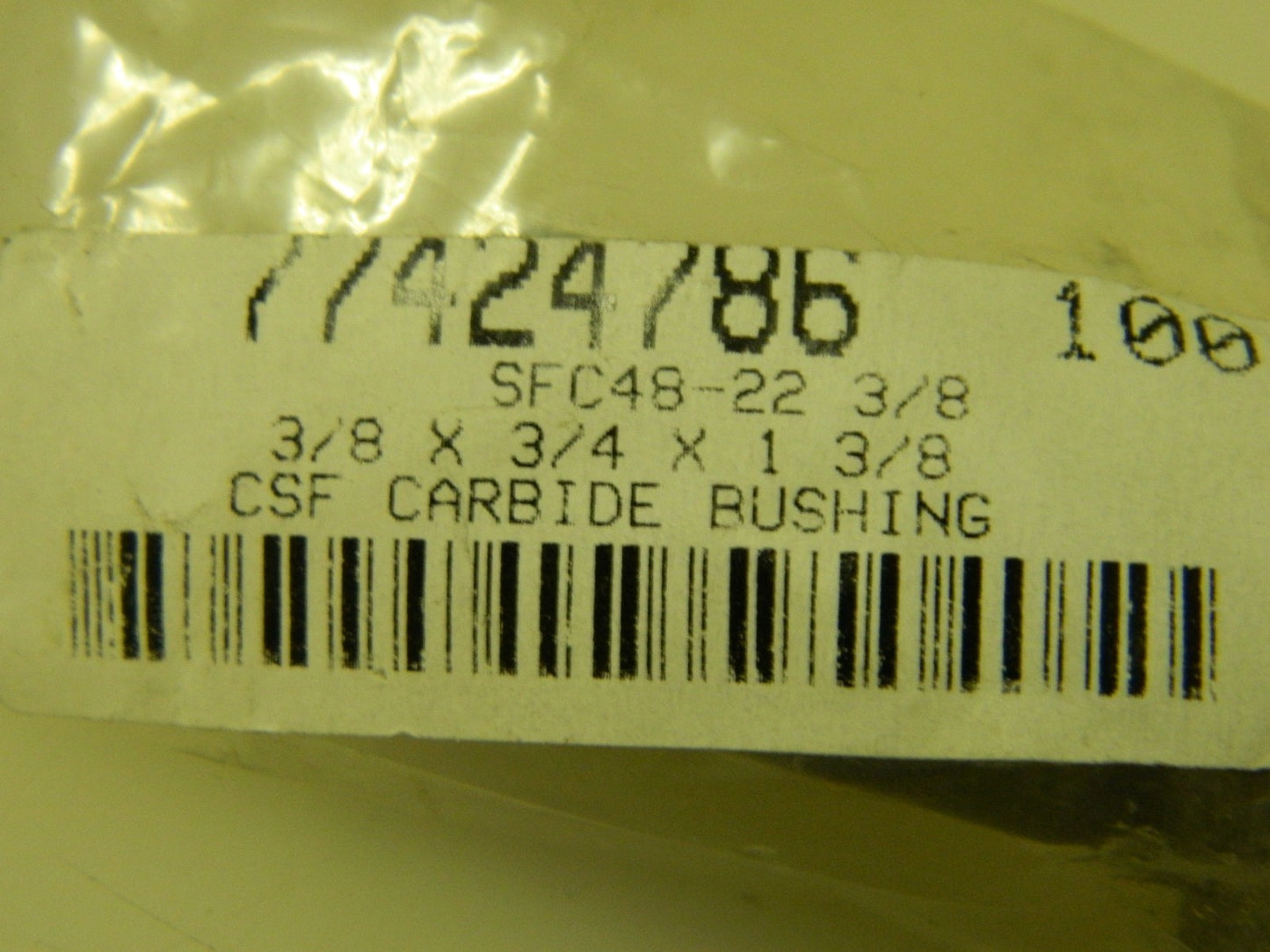 Pro Slip Fixed Drill Bushing SFC 3/8" Inside Dia Head 77424786