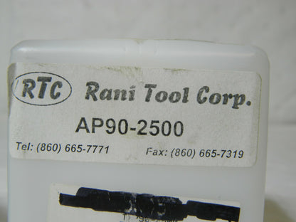 RTC Index Sq-Shlder Face Mill 2-1/2" Cut Dia 1" Arbor Dia 0.55" D