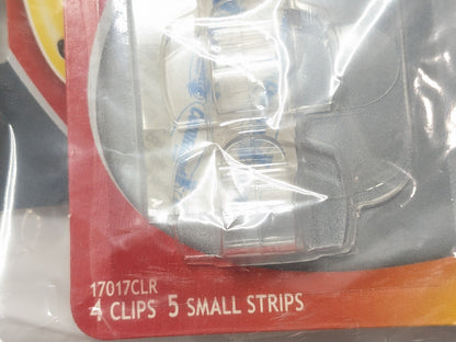 LOT of 24 3M Command Clear Round Cord Clips 17017CLRES 7100027385