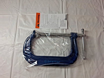 Gibraltar C-Clamp 6" Max Opening 4-1/8" Throat Depth Regular-Duty 73083461