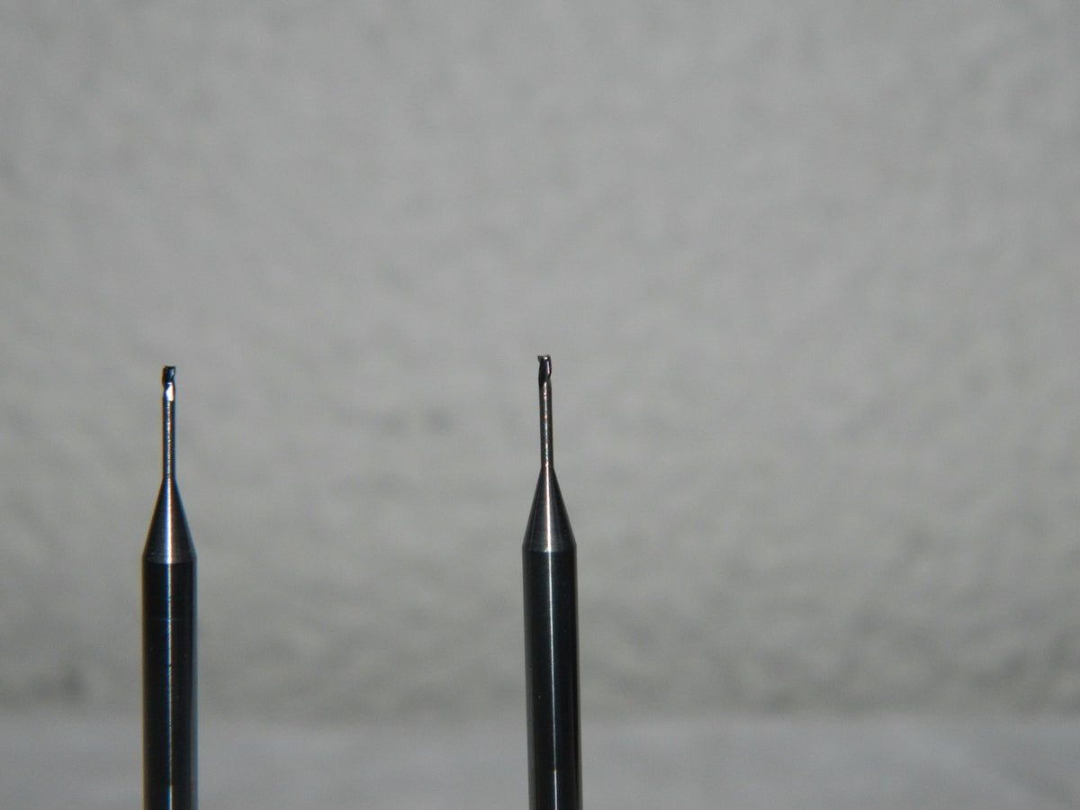 Accupro Square End Mill 1/32" Dia. x 2-1/2" OAL 3FL Carbide Qty. 2  58