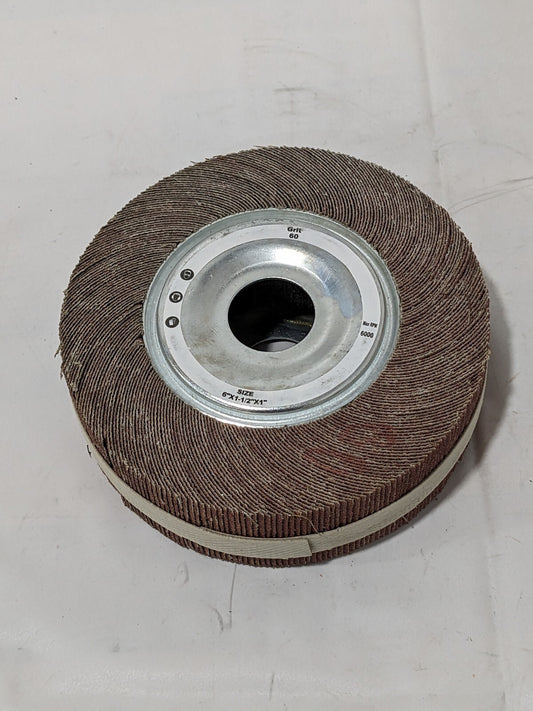 Tru-Maxx Unmounted Flap Wheel 6" x 1-1/2", 60 Grit, AO 87662417