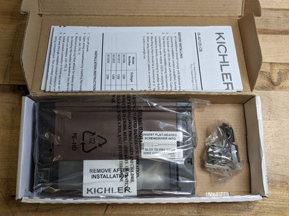 Lot of 8 Kichler Xenon Under Cabinet Light Fixture 8 In. 12V Textured Bronze