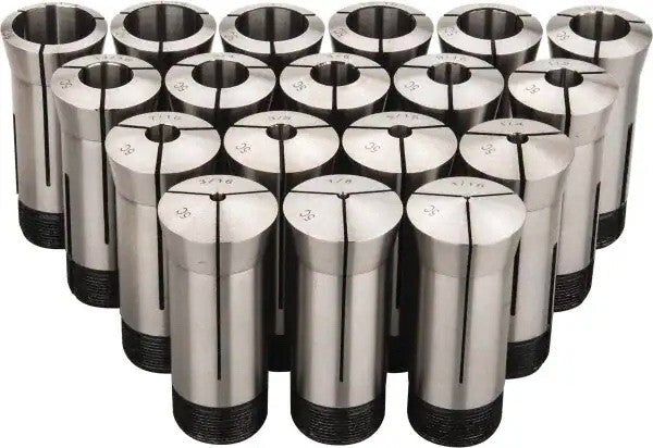 Interstate 18 Piece, 1/16 to 1-1/8 Capacity, 5C Round Collet Set