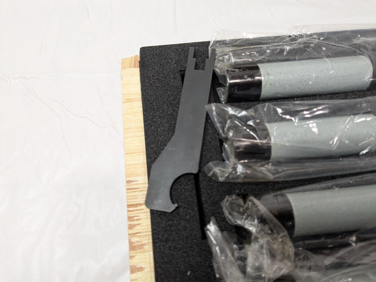 Fowler Inside Micrometer Set 4" to 80" 0.001" Grad 52-243-480-1 INCOMPLETE