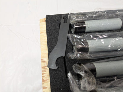 Fowler Inside Micrometer Set 4" to 80" 0.001" Grad 52-243-480-1 INCOMPLETE