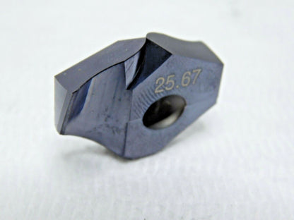 Hertel Carbide Replaceable Drill Tips TiCN 25.67mm Diam 140º Qty 2 4005872