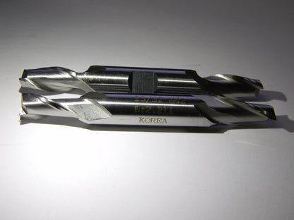 Interstate 13/32" x 13/16" x 3-3/4" 2FL Cobalt Double End Mills Qty 2 11087130