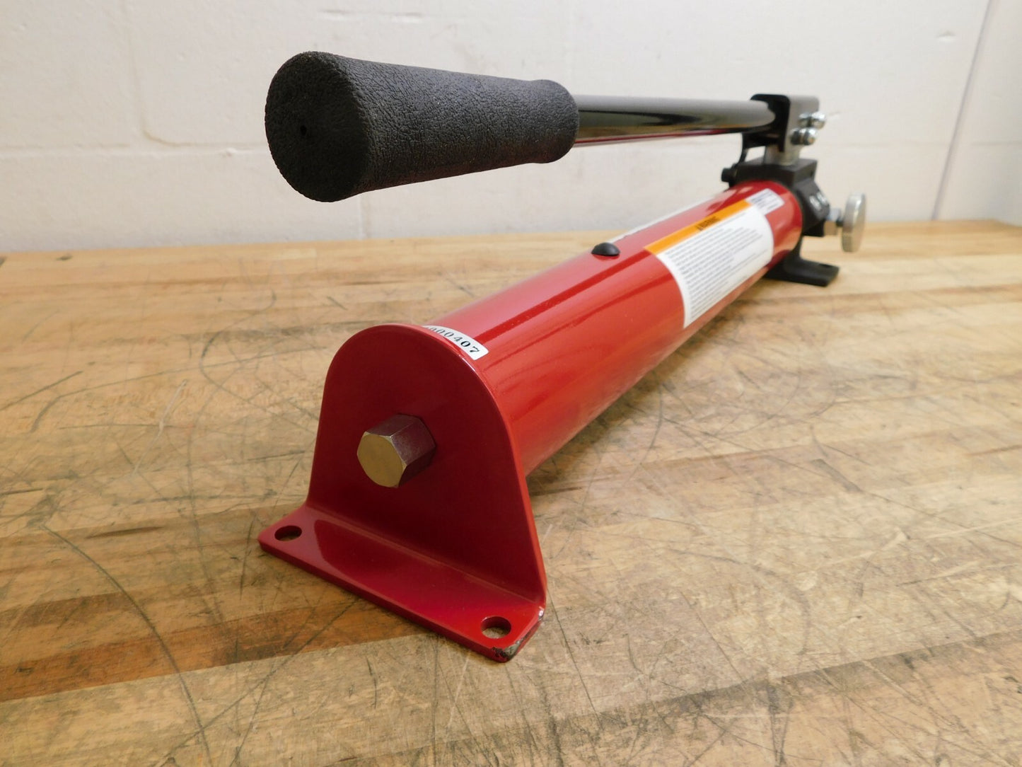 Pro-Grade Steel Manual Hydraulic Pump 1 Stage 1.594" Piston Dia PS-MH-HPC1-