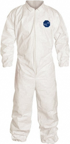 Dupont Particle Protection Disposable Coveralls 25PK Size XL TY125SWHXL002500