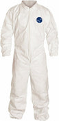 Dupont Particle Protection Disposable Coveralls 25PK Size XL TY125SWHXL002500