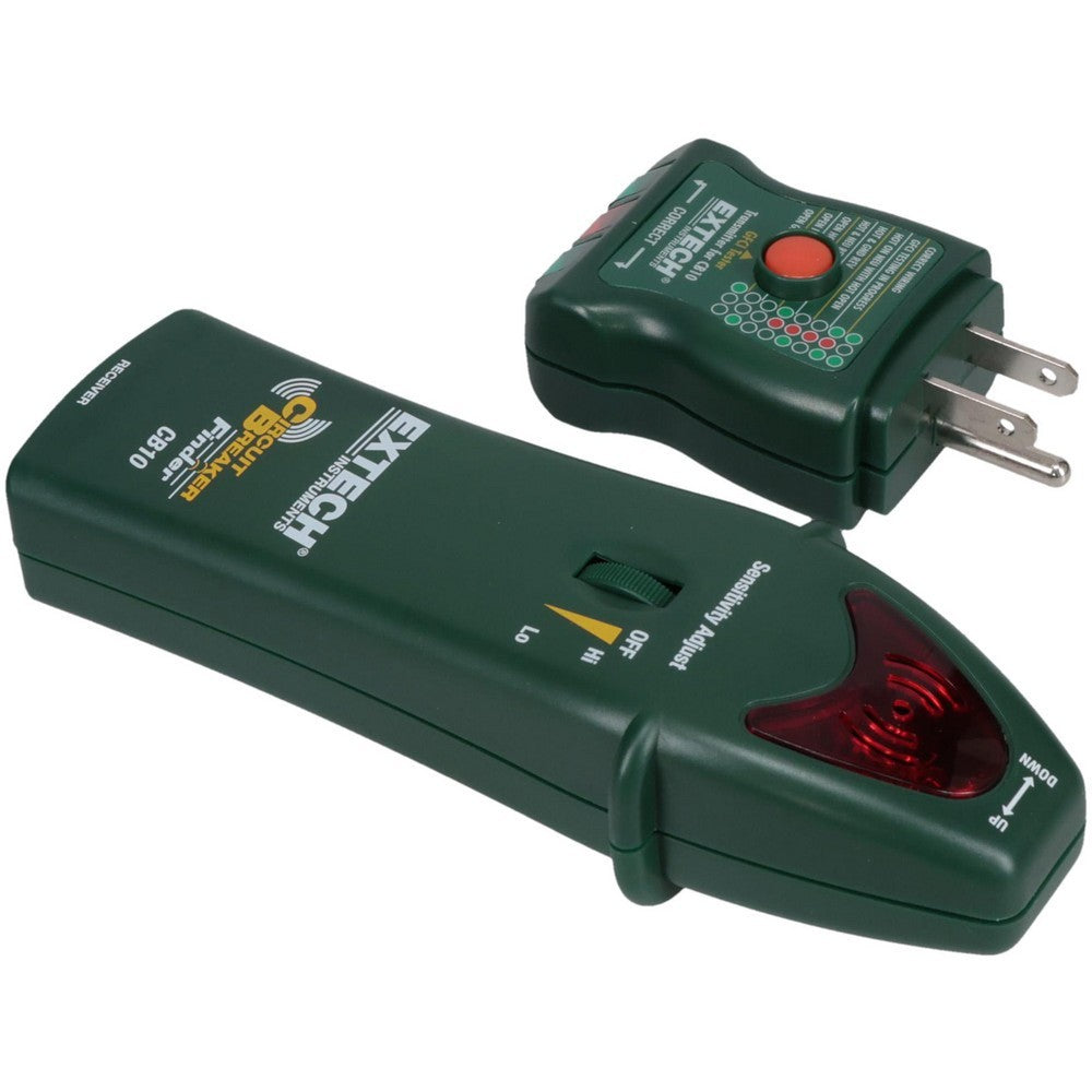 Extech Circuit Breaker Finder 110 to 125 VAC 47 to 63 Hz LED Display  CB10