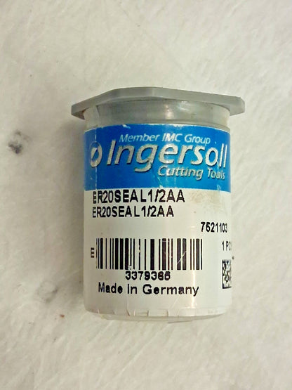 Ingersoll Cutting Tools Sealed ER Coolant Collet ER20 1/2" Collet Size 3379365