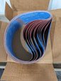NORTON Abrasive Belt: 4" Wide, 36" OAL, 60 Grit Qty 10 78072728827