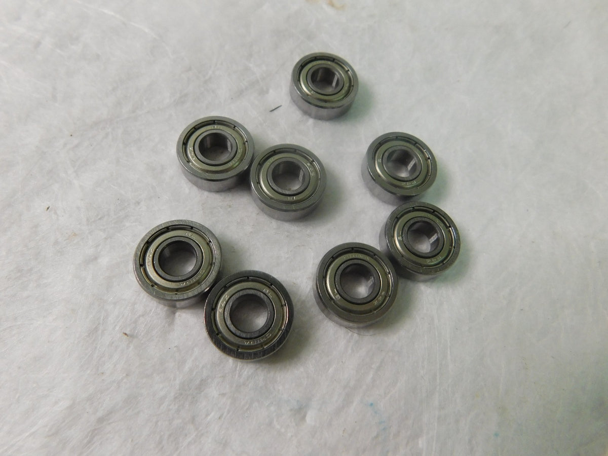 Value Collection Radial Ball Bearing 9/32" Wide x 3/4" OD Qty. 8 #R4A