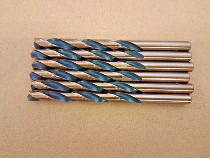 Norseman/CTD Drill & Tool Jobber Length Drill Bits QTY6 19/64" Dia 300SBTA 19/64