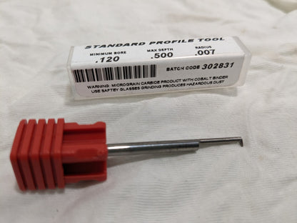 Profiling Tools; Radius: 0.0070 in 56-1085
