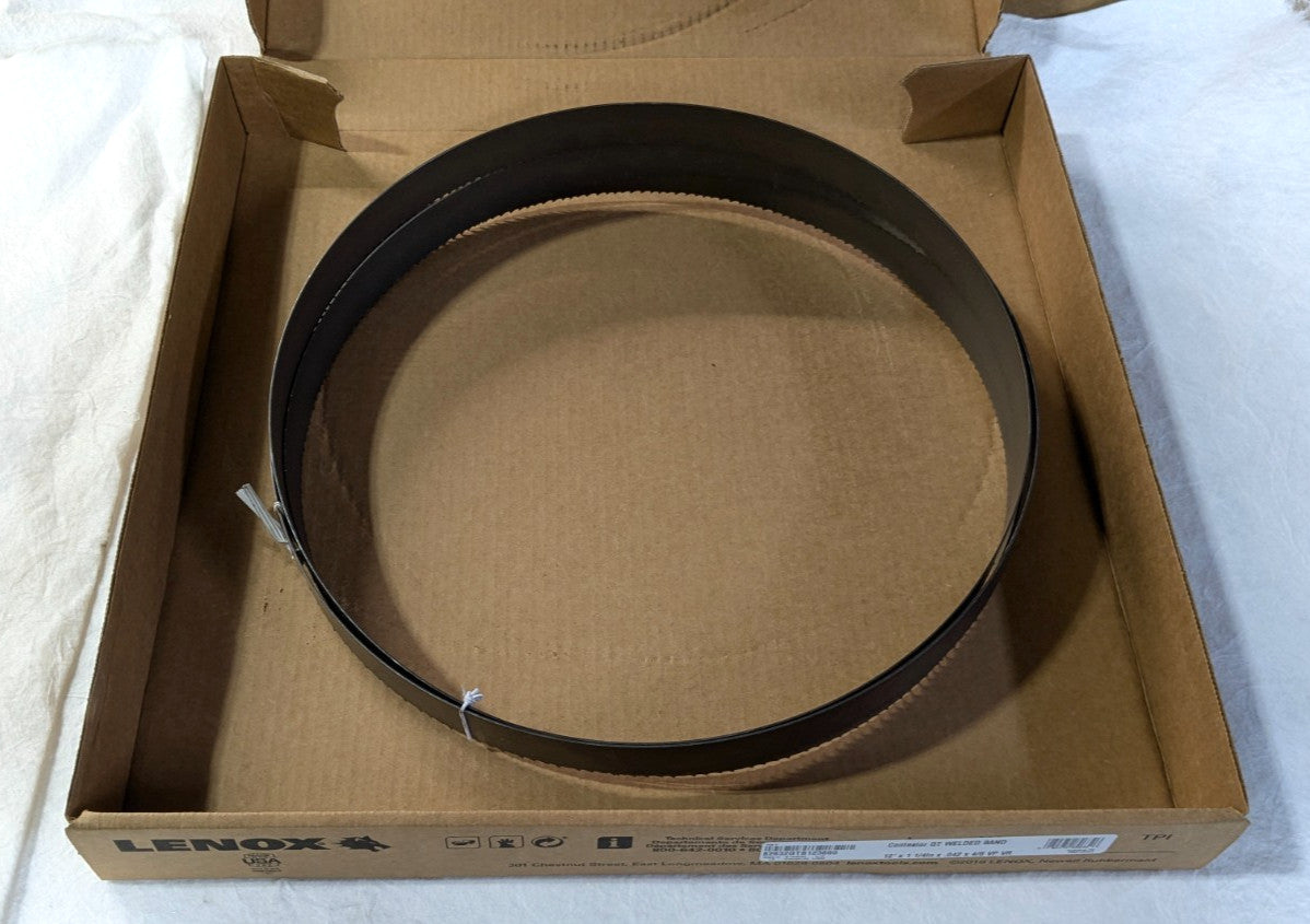 LENOX Contestor GT Welded Bandsaw Blade  12' x 1-1/4" x .042"  4/