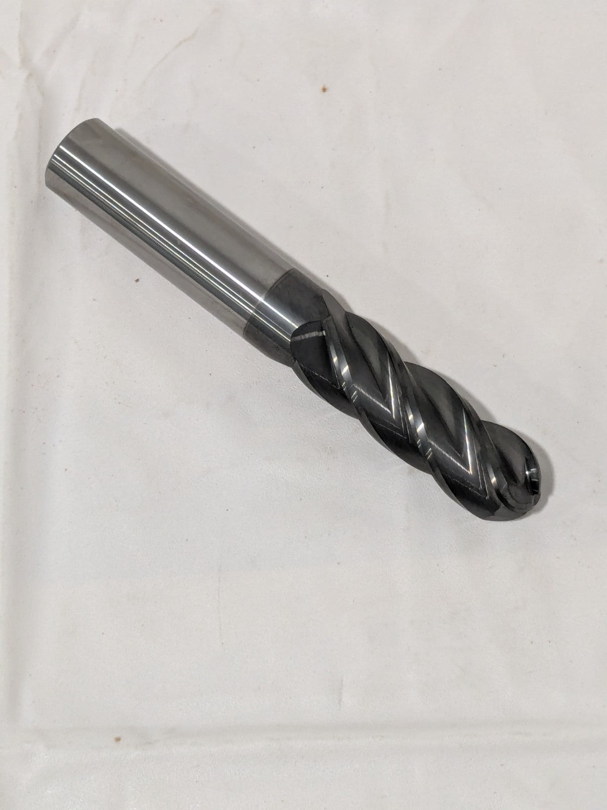 Supermill Ball End Mill: 3/4" Dia, 2-1/4" LOC, 4 Flute, Solid Carbide XPVSB750L