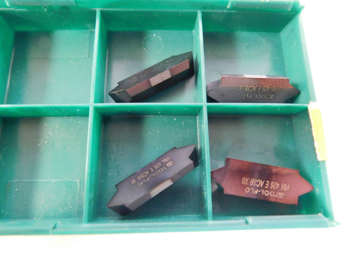 Tool-Flo Carbide Threading Insert V85425EXT AC3A GP50 Qty. 4  09634AC3A
