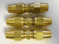 Parker 1/2" Tube OD Brass Compression Tube Union QTY 3 62AB-8