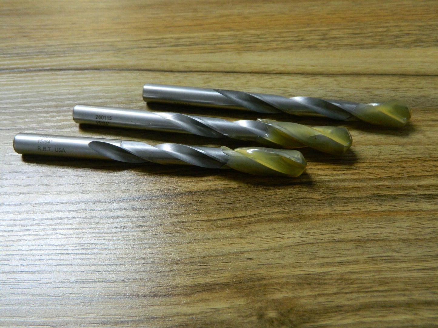 PRO Carbide-Tipped Jobber Drill 15/64" 135° Spiral Flute Straight QTY 3 765