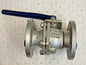 Pro 2" Stainless Steel Ball Valve 2 Piece Full Port Flanged Connection C9483