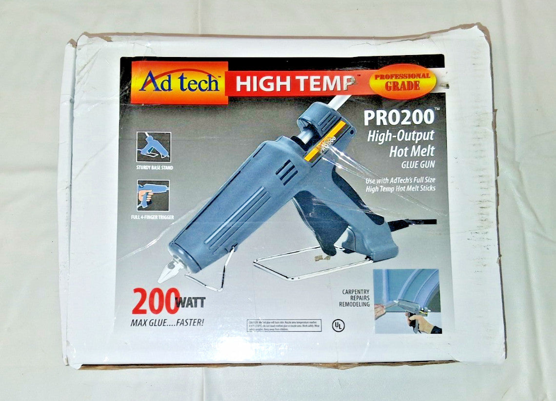 Adhesive Technologies High-Temperature Industrial Hot Melt Glue Gun Pro200 0189