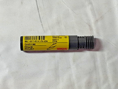 Sandvik Solid Carbide Jobber Length Drill Bits 1/8" (0.1250) Dia 147 deg 26