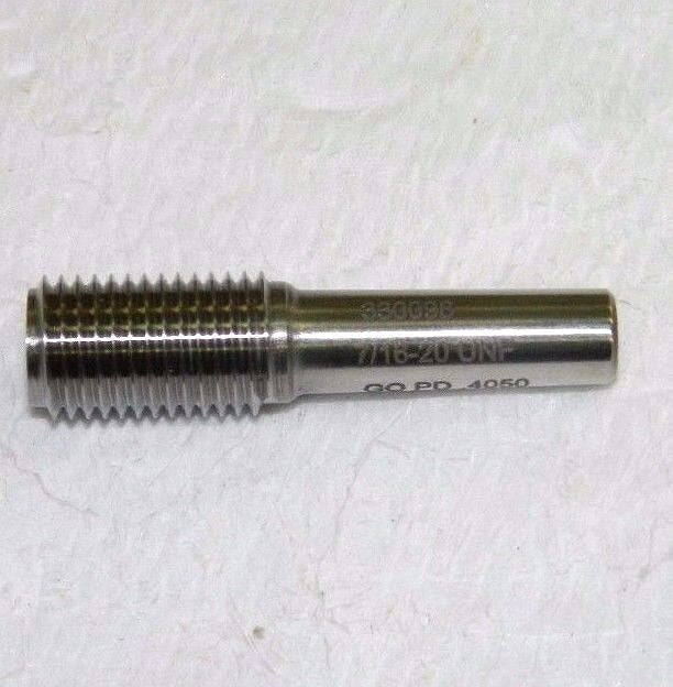 GF Gage Single End Plug Thread Go Gage 7/16"-20 UNF W043720GK