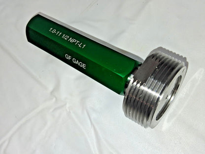 GF Gage Pipe Thread Plug Gage Tapered Single End 55336713