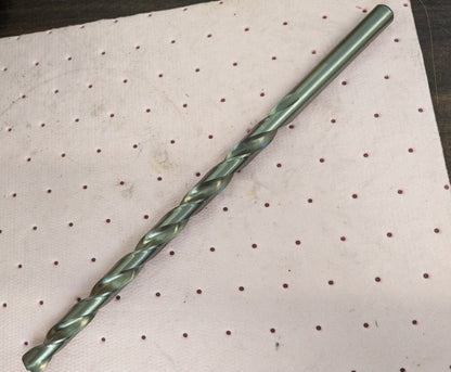 HERTEL Extra Length Drill Bit: 9/16 Dia, 135 ° Point, Cobalt C.E14.1429
