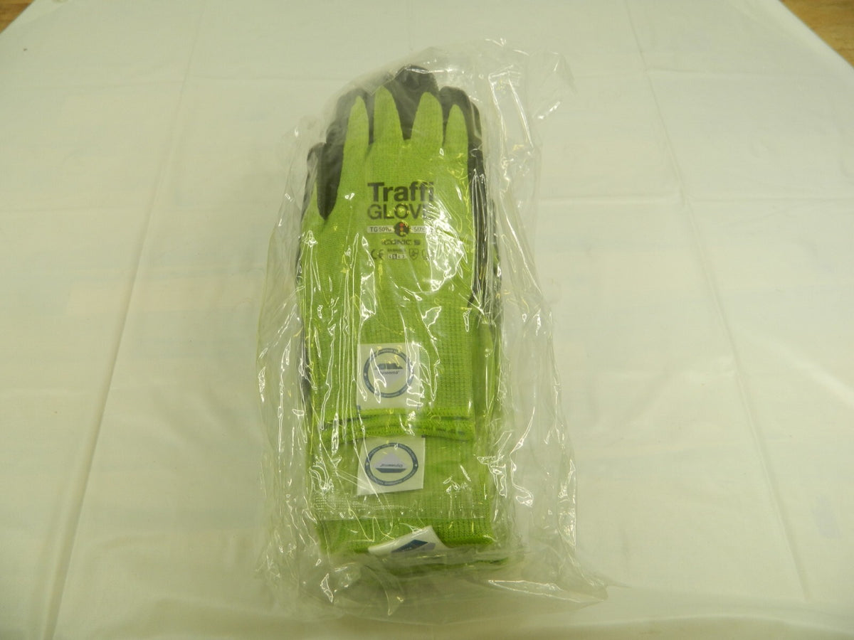 10 PAIRS TraffiGlove Iconic5 Water/Oil Resistant Gloves Size 9/L TG5090-09