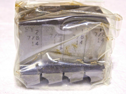 Vardex 2pk of ( Sets of 4 ) Thread Chasers 7/8" x 14 HSS 1" Head  #053