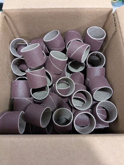 SA Spiral Band: Aluminum Oxide, 1" Dia, 1" Wide, 120 Grit Qty 100 7100138187