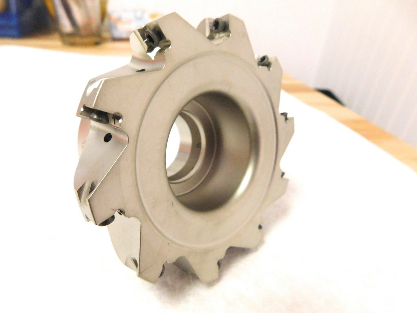 Hertel Indexible Shell Mill 4 Cut Dia 1.25 Arbor Hole10Fl HMC980R-4.00.10-09-2
