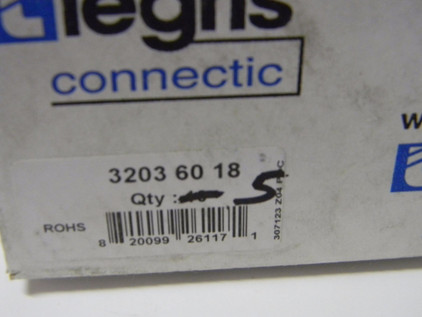 Legris Swivel Run Tees 3/8" x  3/8 NPT Thread Brass Male Qty 5 3203 60 18