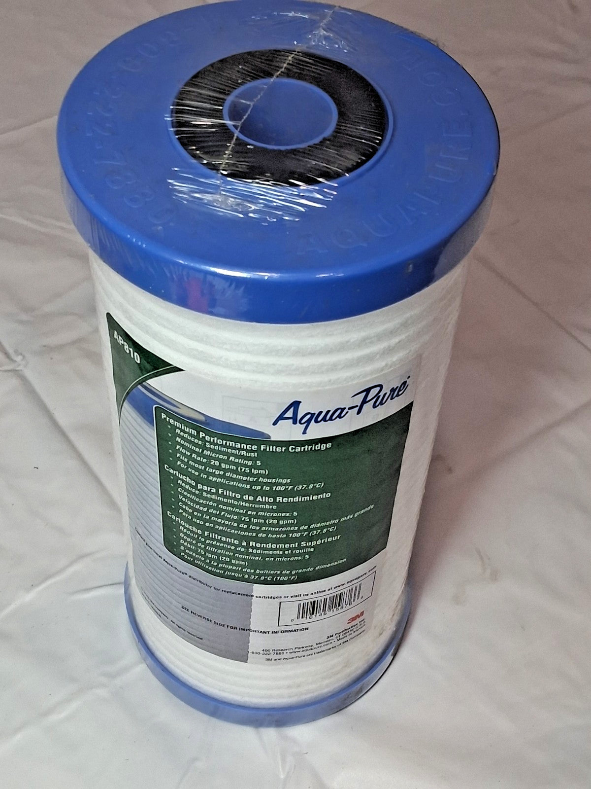 3M Aqua-Pure 5 Micron Whole House Sediment Filter Cartridge 1 PC AP810