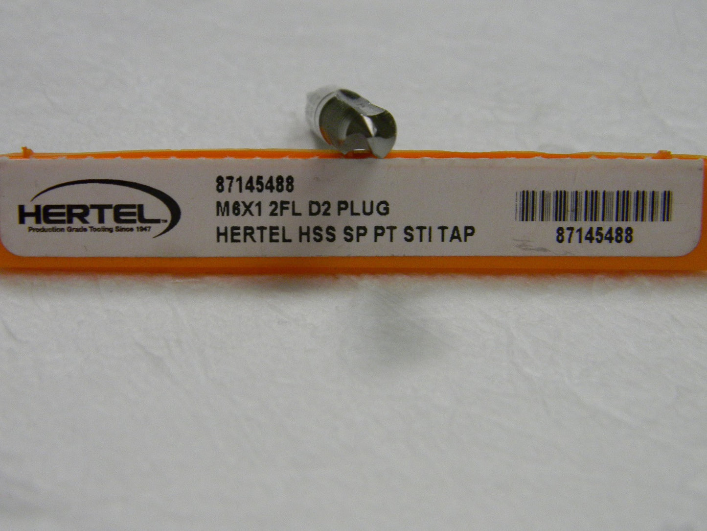 Hertel Plug Chamfer Bright Finish  Spiral Point STI Tap 87145488