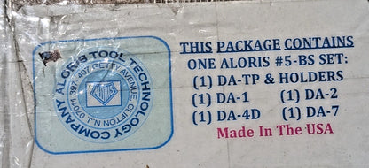 ALORIS Series DA Tool Post Holder & Set for 17 to 48" Lathe Swing #5-BS