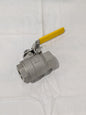 PARKER Standard Manual Ball Valve: 1" Pipe, Full Port FNPT x FNPT XVP502SS-