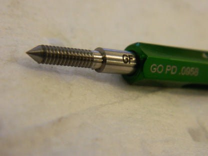 GF GAGE Plug Thread Gage: #4-40 Thread Double End, Go & No Go W0112402BS