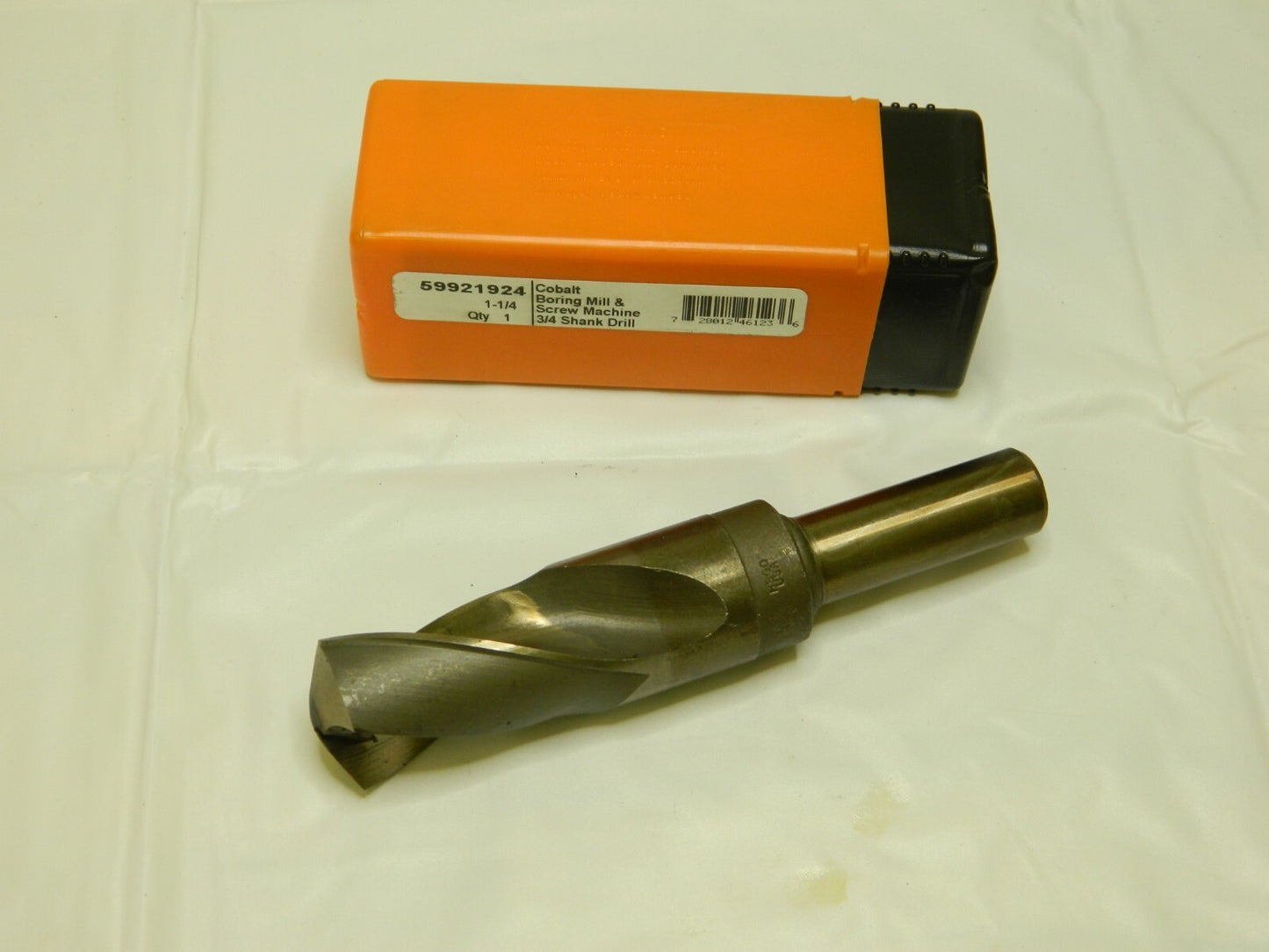 HERTEL 1-1/4" 135° 3/4" Shank Silver & Deming Reduced Shank Drill Bit 59921924