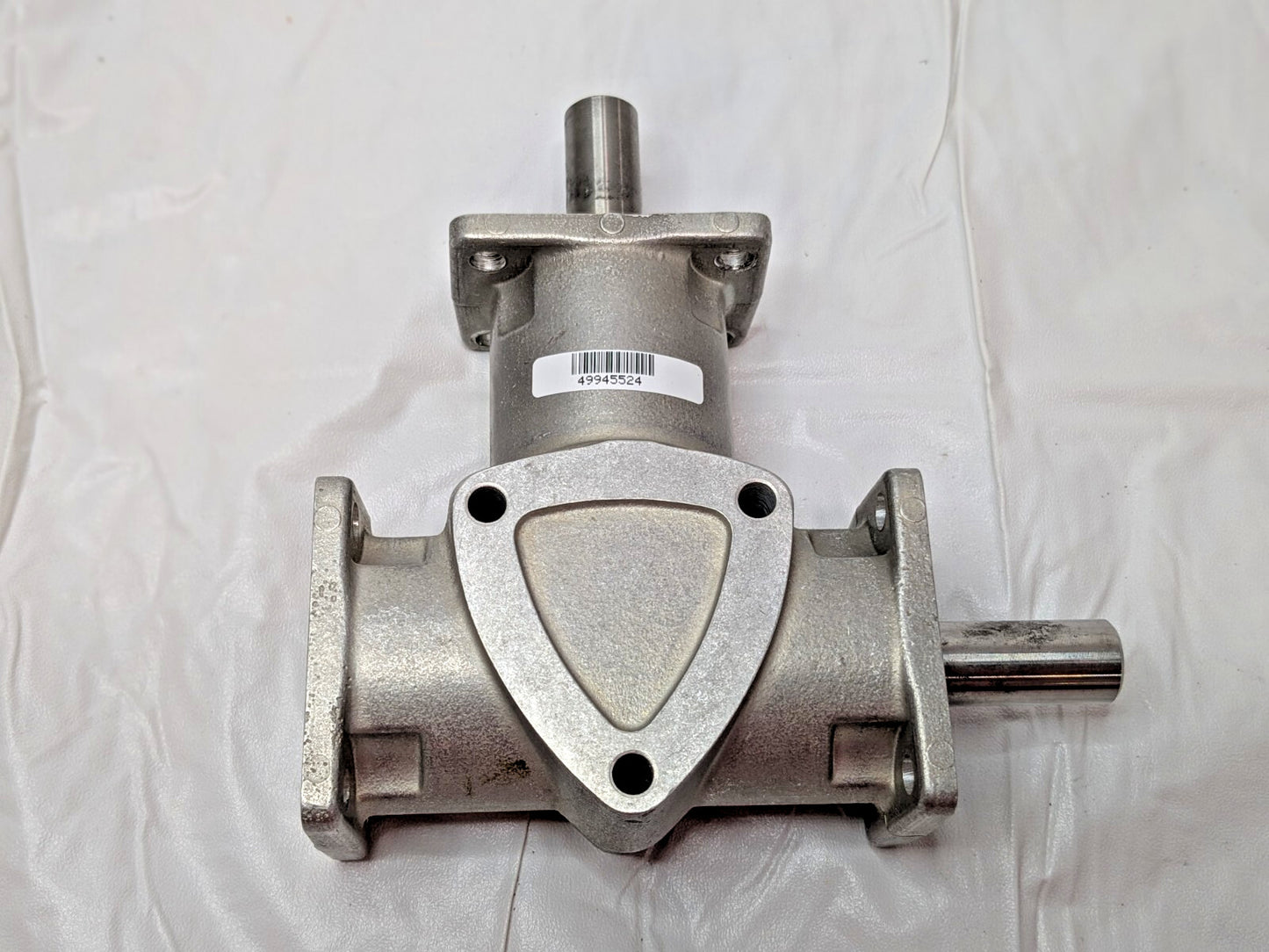 Boston Gear 2-Way Shaft Spiral Bevel Gear Drive 1:1 2.19 Input HP RA1021